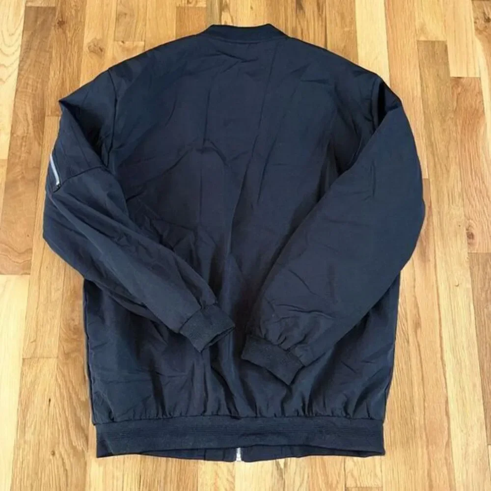 WULFUL Mens Casual Lightweight Jacket Softshell Flight‎ Bomber Medium, Black